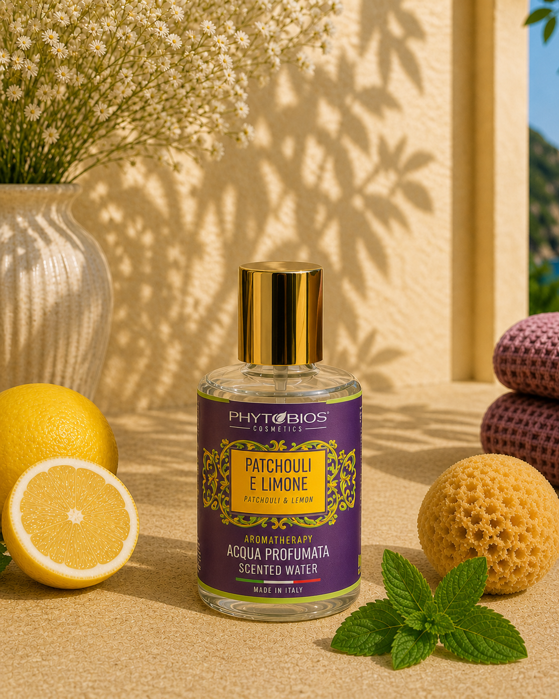 Acqua Profumata Patchouly e Limone 100ml