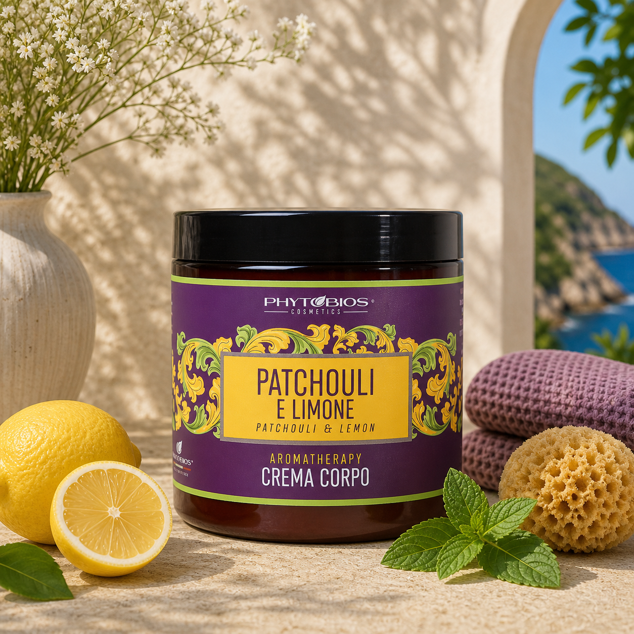 Crema Corpo Patchouly e Limone 250ml