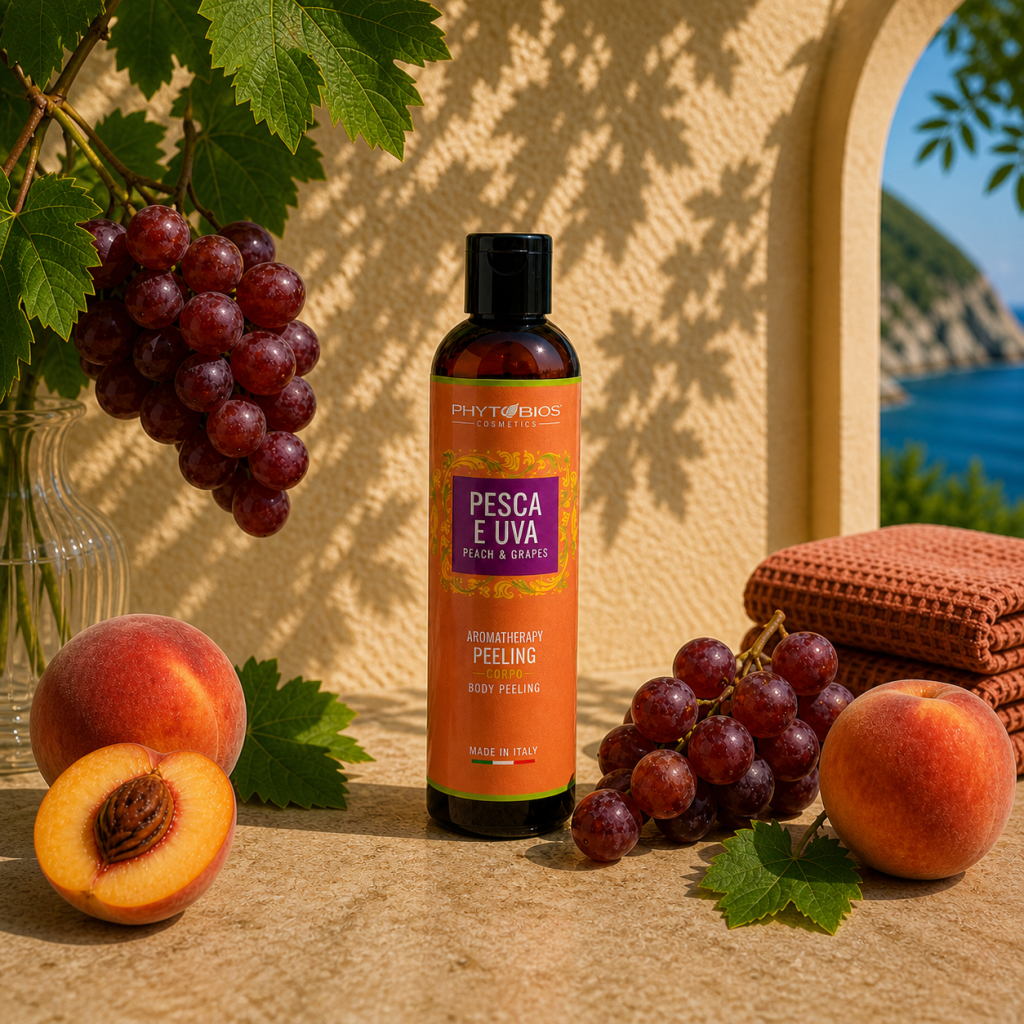 Peeling Pesca e Uva 250ml