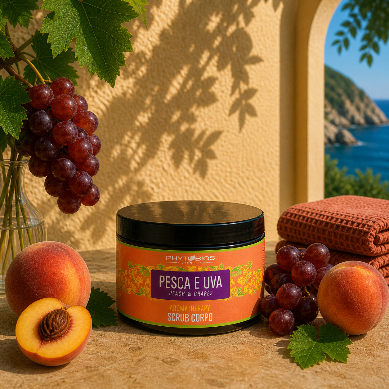 Scrub Pesca e Uva 500ml