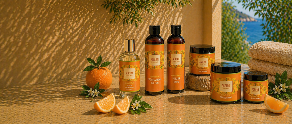 Linea profumata Aromatherapy agli Agrumi di sicilia