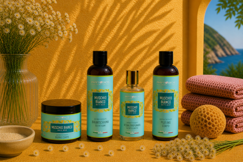 Linea profumata Aromatherapy al muschio bianco